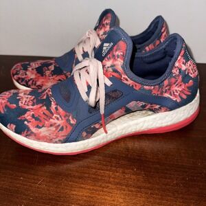 Adidas Shoes Womens 8 1/2  X Running Sneakers Multicolor‎ Floral Low